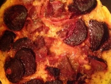 Rezept: Omelette mit rote Bete Bild Nr. 6 Omelette mit rote Bete - Rezept - Bild Nr. 6