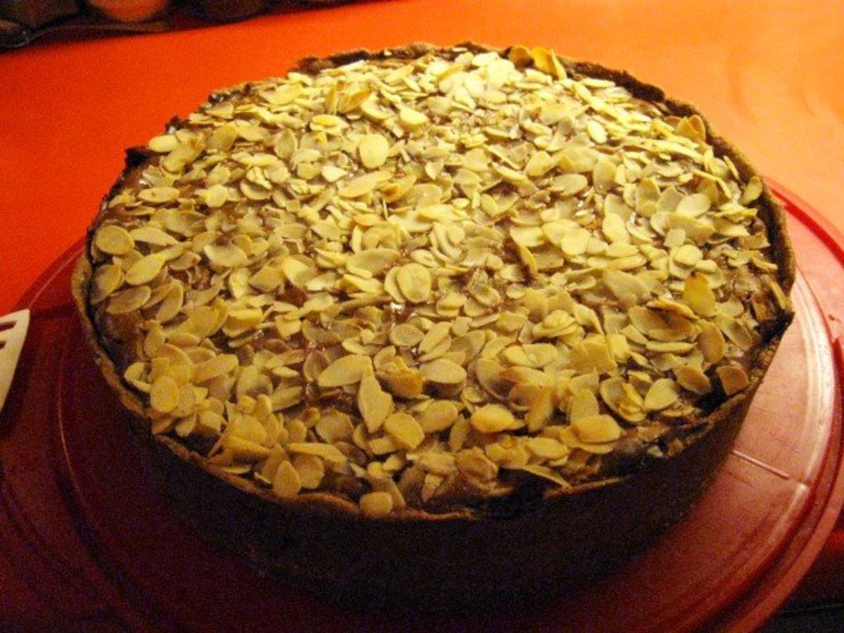 Schoko-Käse-Kuchen mit Äpfeln - Rezept Von Einsendungen manschie