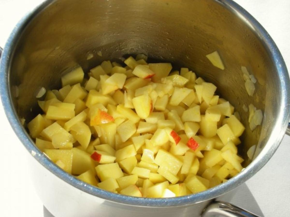 Maroni-Kartoffelsuppe mit Schinkenspeck - Rezept - Bild Nr. 5