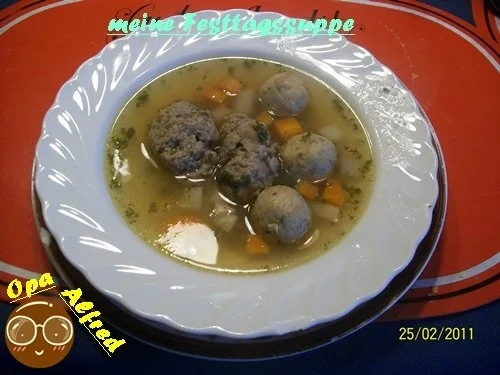 "Das Sonntagsmenue" des kleinen Mannes - Rezept - Bild Nr. 8