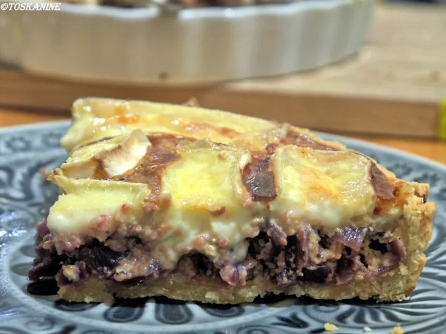 Rezept: Tarte mit Rotwein-Balsamico-Zwiebeln Bild Nr. 17 Tarte mit Rotwein-Balsamico-Zwiebeln - Rezept - Bild Nr. 17