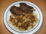 Fleisch: Gänse-Flügel geschmort - Rezept