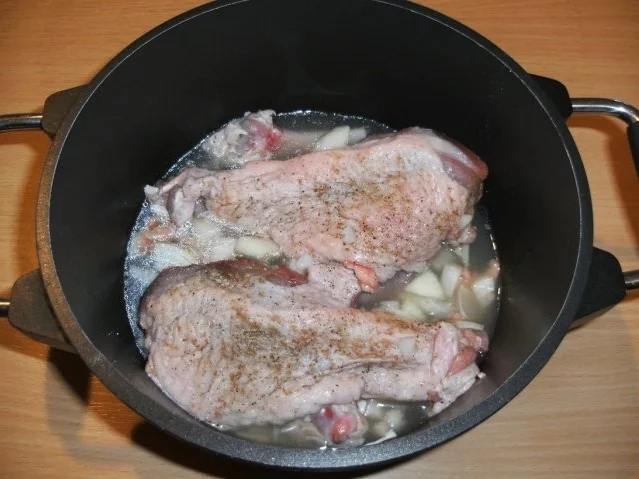 Fleisch: Gänse-Flügel geschmort - Rezept - Bild Nr. 4