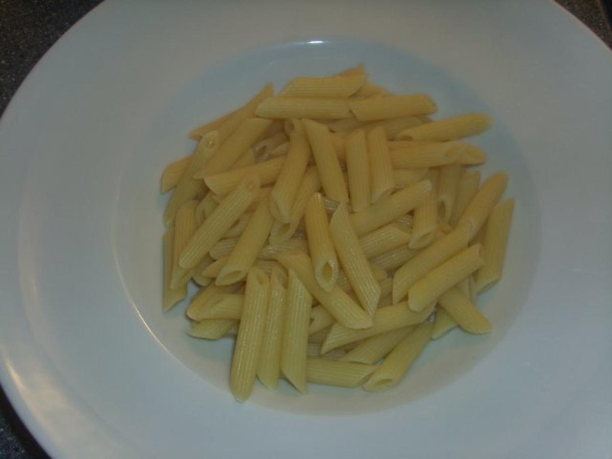 Pasta mit Paprika-Schinken-Sahne Soße - Rezept - Bild Nr. 5