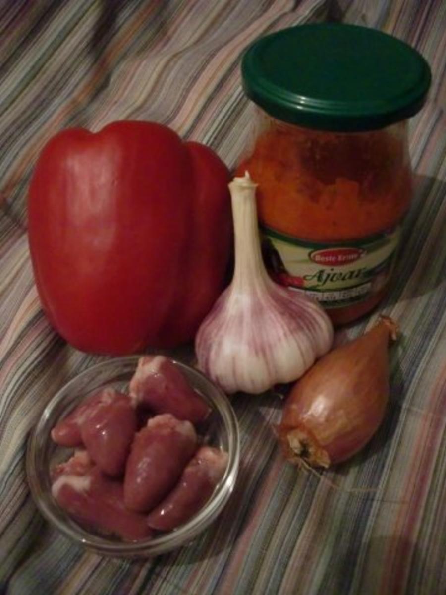 Paprikapfanne mit Herz - Rezept mit Bild - kochbar.de