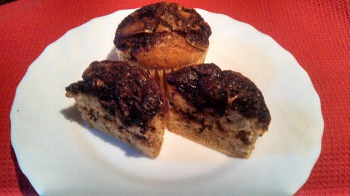 Muffin " Choco / Chili swirl " - Rezept