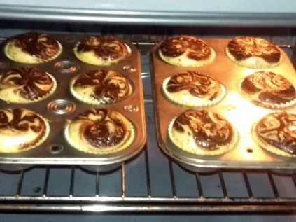 Rezept: Muffin " Choco / Chili swirl " Bild Nr. 3 Muffin " Choco / Chili swirl " - Rezept - Bild Nr. 3