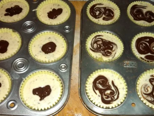 Rezept: Muffin " Choco / Chili swirl " Bild Nr. 4 Muffin " Choco / Chili swirl " - Rezept - Bild Nr. 4