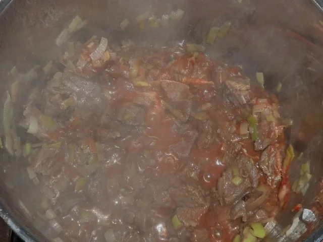 Winterliches Rindfleisch-Ragout in Honig-Pflaumen-Soße - Rezept - Bild Nr. 8