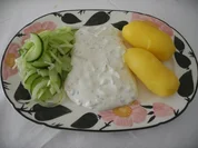 Rezept: Vegetarisch : Pellkartoffeln - Zwiebelquark - Gurkensalat Vegetarisch : Pellkartoffeln - Zwiebelquark - Gurkensalat - Rezept