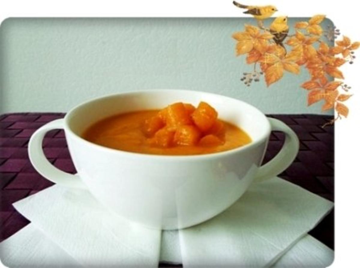 Bilder für Butternut - Kürbis Cremesuppe - Rezept