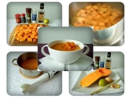 Rezept: Butternut - Kürbis Cremesuppe Bild Nr. 12 Butternut - Kürbis Cremesuppe - Rezept - Bild Nr. 12