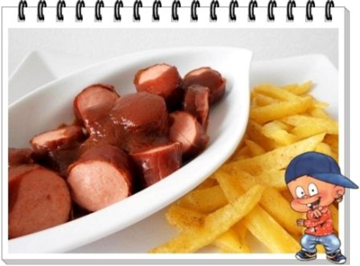 Currywurst Naturlich Mit Selbstgemachter Pommes Und Currysauce Rezept Kochbar De