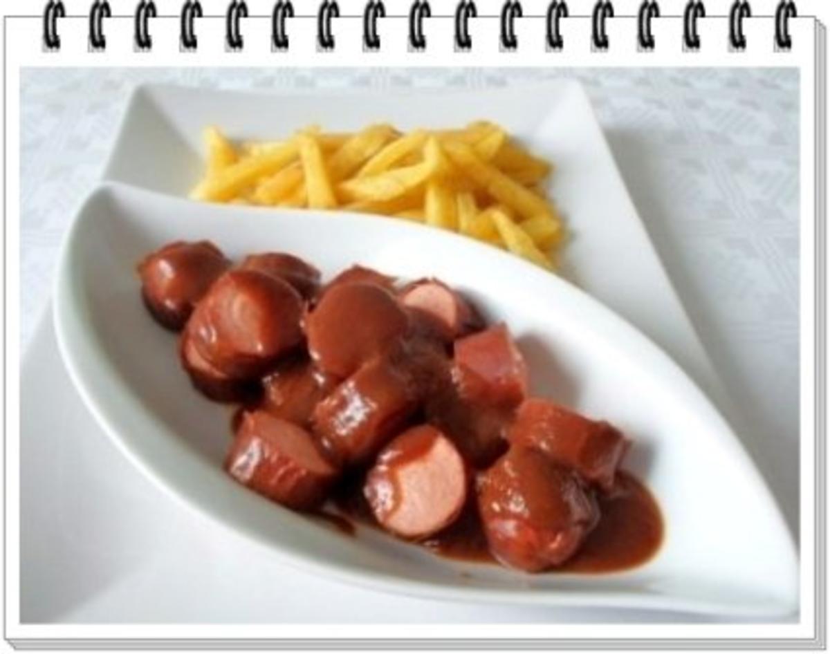 Currywurst natürlich mit selbstgemachter Pommes  und Currysauce. - Rezept - Bild Nr. 2