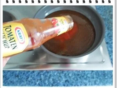 Currywurst natürlich mit selbstgemachter Pommes  und Currysauce. - Rezept - Bild Nr. 6