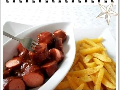 Currywurst natürlich mit selbstgemachter Pommes  und Currysauce. - Rezept - Bild Nr. 21