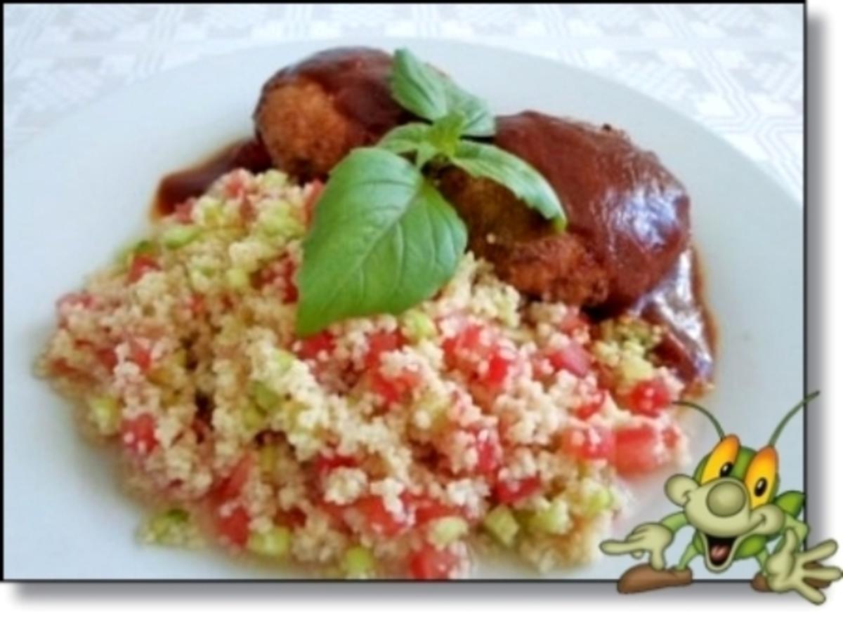 Couscous Salat  mit Frikadellen - Rezept - Bild Nr. 46