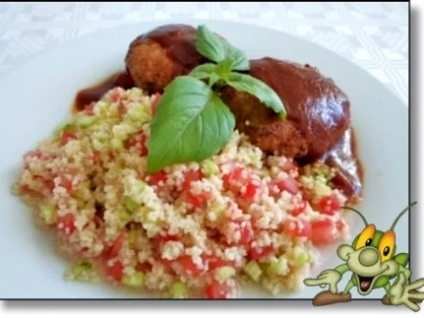 Couscous Salat  mit Frikadellen - Rezept - Bild Nr. 46