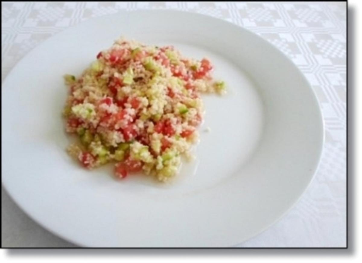 Couscous Salat  mit Frikadellen - Rezept - Bild Nr. 57