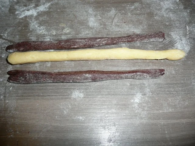 Weihnachtsgebäck : Schwarz - Weiß - Gebäck - Rezept - Bild Nr. 3