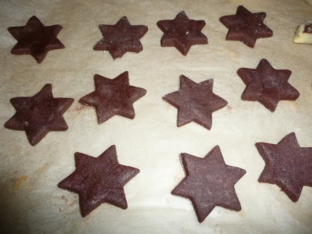 Weihnachtsgebäck : Schwarz - Weiß - Gebäck - Rezept - Bild Nr. 4