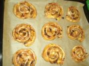 Apfel Zimt Schnecken - Rezept