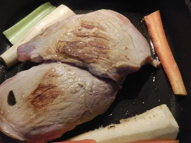 Rezept: Skinke mignon - dänischer Schinkenbraten mit Aceto-Reduktion Bild Nr. 7 Skinke mignon - dänischer Schinkenbraten mit Aceto-Reduktion - Rezept - Bild Nr. 7