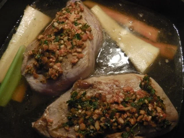 Rezept: Skinke mignon - dänischer Schinkenbraten mit Aceto-Reduktion Bild Nr. 8 Skinke mignon - dänischer Schinkenbraten mit Aceto-Reduktion - Rezept - Bild Nr. 8