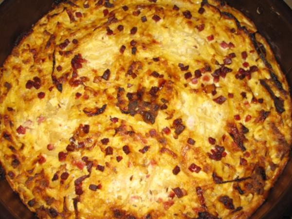 Zwiebelkuchen auf Blätterteig - einfach - von eagle-Peter