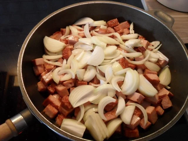 Leberkäsepfanne - Rezept - Bild Nr. 7