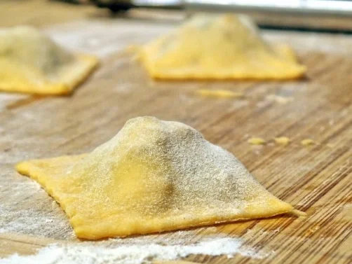 Ravioli mit Hühnchen-Cranberry-Füllung, dazu Cranberry-Sauce - Rezept - Bild Nr. 19