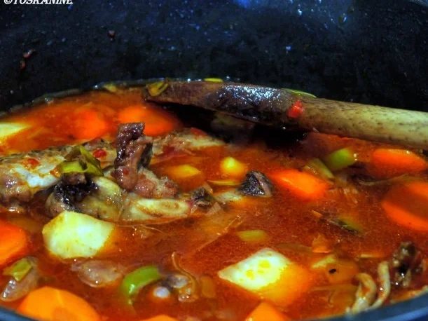 Ravioli mit Hühnchen-Cranberry-Füllung, dazu Cranberry-Sauce - Rezept - Bild Nr. 8