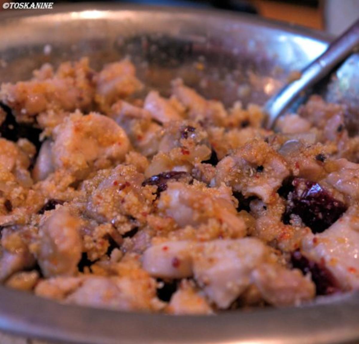 Ravioli mit Hühnchen-Cranberry-Füllung, dazu Cranberry-Sauce - Rezept - Bild Nr. 17