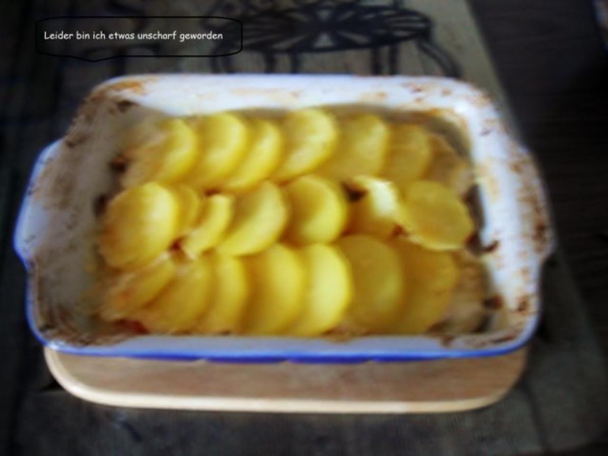 Kartoffel Möhren Hackfleisch Auflauf - einfach - 184 kcal/100g