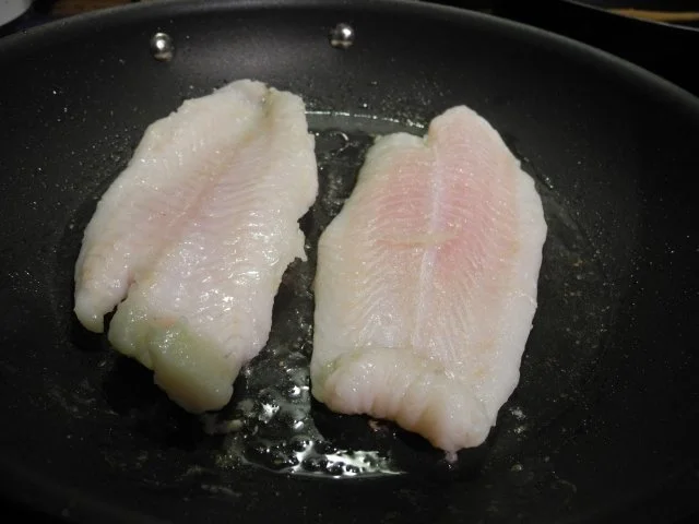 Fisch : ...an buntem Reis mit Rahmspinat - Rezept - Bild Nr. 10