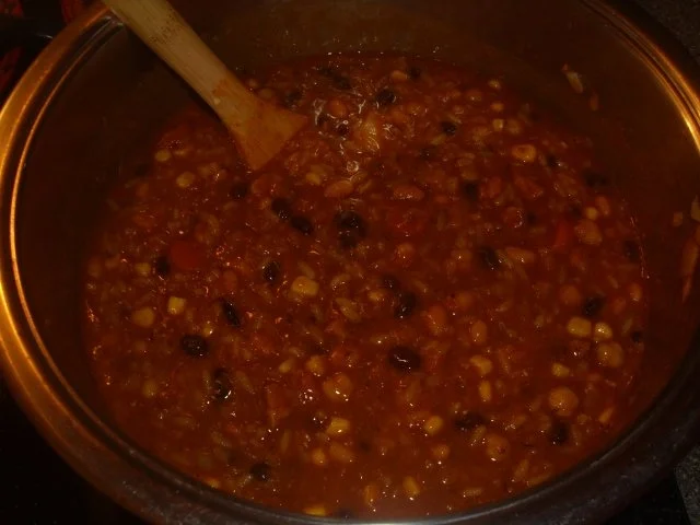 Reistopf mit Hülsenfrüchte - Rezept - Bild Nr. 7