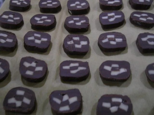 Schwarz-Weiß-Gebäck - Rezept - Bild Nr. 5