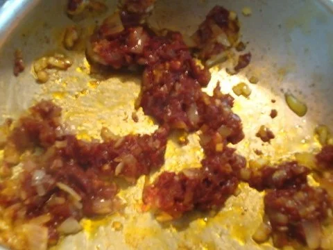 schnelle heiße Tomaten - Grapefruit Suppe mit Pesto Schnitte - Rezept - Bild Nr. 8