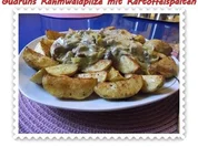 Pilze: Rahmwaldpilze mit Kartoffelspalten - Rezept