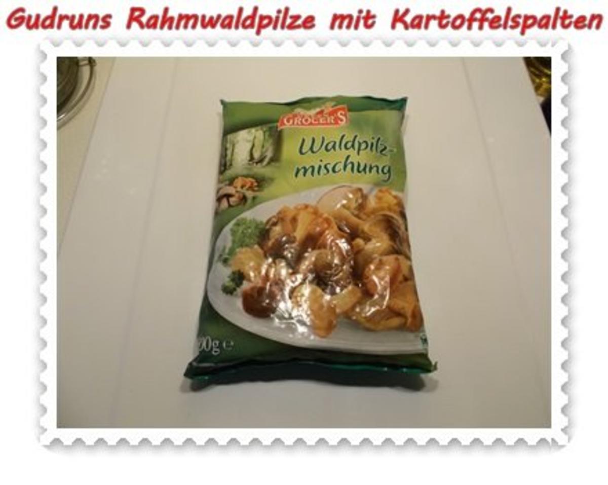 Pilze: Rahmwaldpilze mit Kartoffelspalten - Rezept - Bild Nr. 2