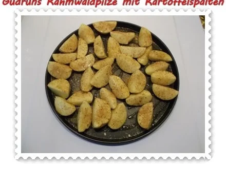 Pilze: Rahmwaldpilze mit Kartoffelspalten - Rezept - Bild Nr. 6