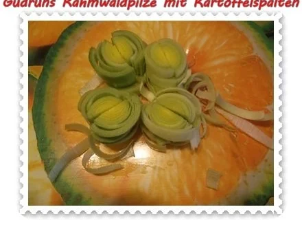 Pilze: Rahmwaldpilze mit Kartoffelspalten - Rezept - Bild Nr. 9
