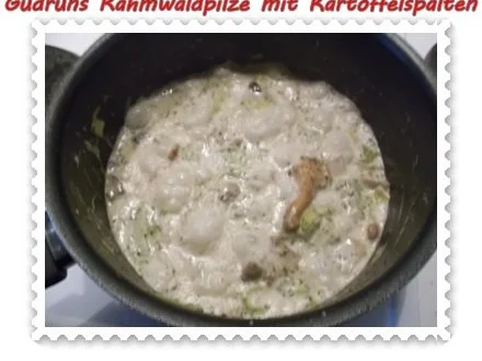 Pilze: Rahmwaldpilze mit Kartoffelspalten - Rezept - Bild Nr. 11