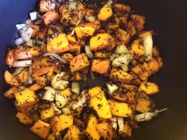 Kürbis-Gemüse mit Hirse - Rezept - Bild Nr. 5