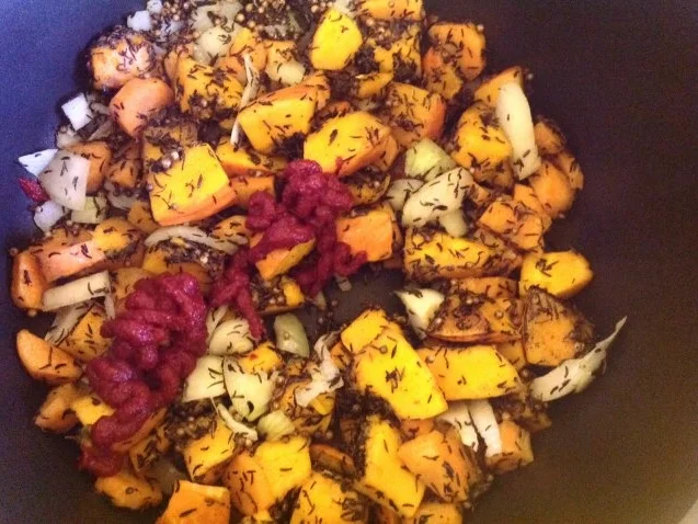 Kürbis-Gemüse mit Hirse - Rezept - Bild Nr. 6