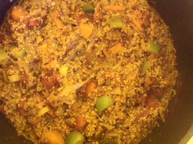 Kürbis-Gemüse mit Hirse - Rezept - Bild Nr. 9