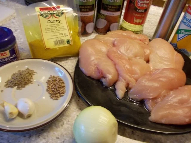 Hähnchenbrust in Kokos-Curry-Soße - Rezept - Bild Nr. 2