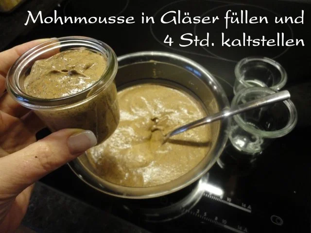 Blitz - Mohn Mousse ( Arbeitszeit 10 min) - Rezept - Bild Nr. 10