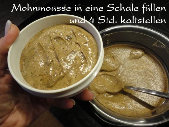 Blitz - Mohn Mousse ( Arbeitszeit 10 min) - Rezept - Bild Nr. 13