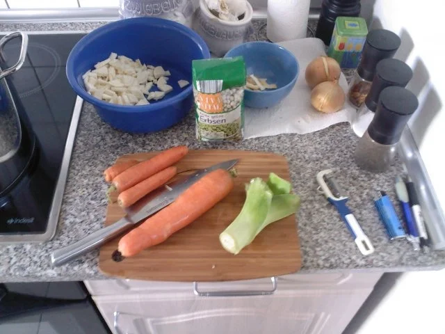 Erbsensuppe - Rezept